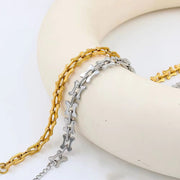 Wholesale Hip Hop Jewelry 18K Gold Chain Men Necklace Stainless Steel Miami Cuban Link Chain