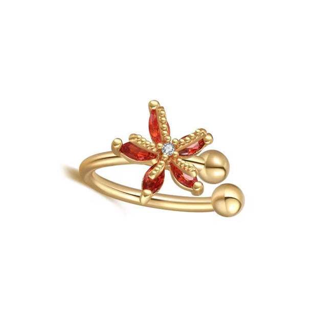 2024 Cute Ocean Animal Clip on Earrings 18K Gold Plated Cuff Earrings, Korean Earrings