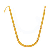 Vintage Collar Necklace Stainless Steel 18K Gold Plated Statement Clavicle Chain Mesh Chain Zircon Baguette Choker