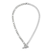 Zircon Beaded Necklace Gold Plated Choker Set Stainless Steel Necklaces Fashion Jewelry Necklaces