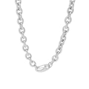 2 Styles High Quality Stainless Steel Chain Necklace 18K Gold Plated Unique Kidney Bead Clasp Neck Jewelry