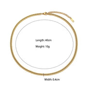 Valentine'S Day Gift Ideas 2024 Choker Necklace Set Hollow Zircon Stainless Steel Jewelry