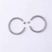 20/25/35/45Mm Fashionable Waterproof PVD 18K Gold Plated Stud CC Jewelry Earrings Stainless Steel Chunky Earrings for Women