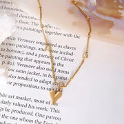 Wholesale New Zircon Three-Dimensional Love Heart Pendant 18K Gold Plated Ankle Chain Foot Jewelry Anklets