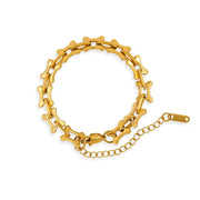 Wholesale Hip Hop Jewelry 18K Gold Chain Men Necklace Stainless Steel Miami Cuban Link Chain