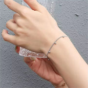 18K Gold Plated Stainless Steel Jewelry Charm Gold Bracelet for Women Ladies