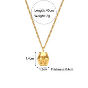 Wholesale Titanium Steel Necklace Set Tarnish Free Jewelry Natural Stone Zircon Pendant Necklace