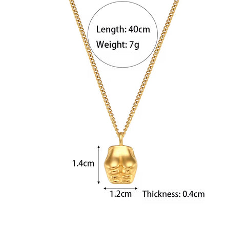 Wholesale Titanium Steel Necklace Set Tarnish Free Jewelry Natural Stone Zircon Pendant Necklace