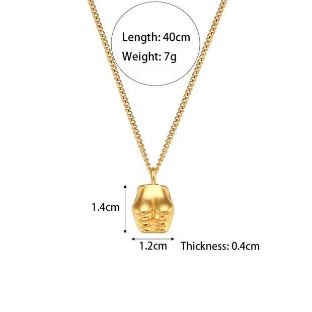 Wholesale Titanium Steel Necklace Set Tarnish Free Jewelry Natural Stone Zircon Pendant Necklace