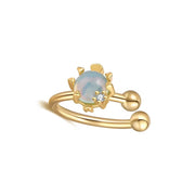 2024 Cute Ocean Animal Clip on Earrings 18K Gold Plated Cuff Earrings, Korean Earrings