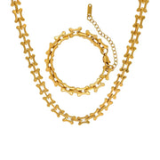 Wholesale Hip Hop Jewelry 18K Gold Chain Men Necklace Stainless Steel Miami Cuban Link Chain