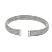 12Mm 16Mm Exquisite Thick Mesh Stainless Steel Jewelry Set Women'S Premium Pierced PVD 18K Plated Chunky Cuff Bracelet