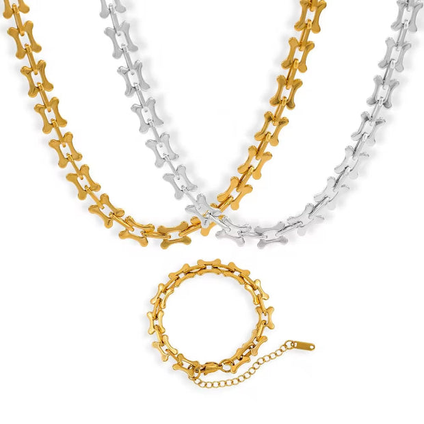 Wholesale Hip Hop Jewelry 18K Gold Chain Men Necklace Stainless Steel Miami Cuban Link Chain