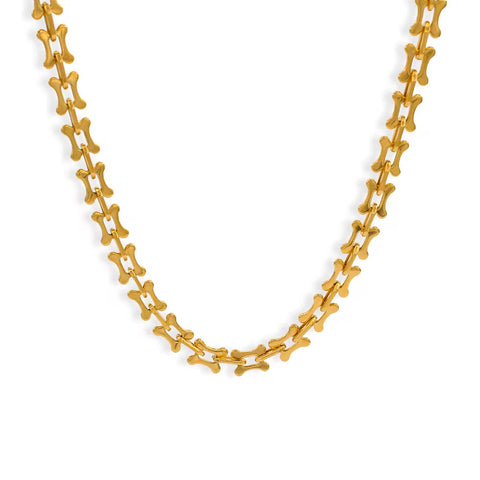 Wholesale Hip Hop Jewelry 18K Gold Chain Men Necklace Stainless Steel Miami Cuban Link Chain