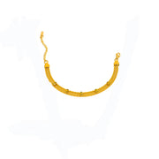 Vintage Collar Necklace Stainless Steel 18K Gold Plated Statement Clavicle Chain Mesh Chain Zircon Baguette Choker