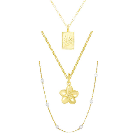 Glow Up Bundle : 3 Piece Necklace Bundle
