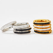 Wholesale Gold Plated Stainless Steel Jewelry New Fashion Hoop Earrings For Women