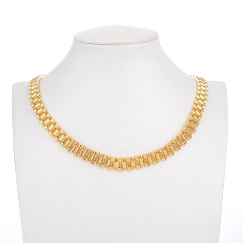 10mm*56cm Hip Hop Thick Gold Black Titanium Steel Statement Necklace Chunky Stainless Steel Link Chains Watch Band Necklace