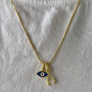 Wishbone Charm