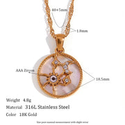 2024 Jewelry Water Proof Tarnish Free Fresh Water Pearl Stainless Steel Necklace Jewelry Set for Woman Choker