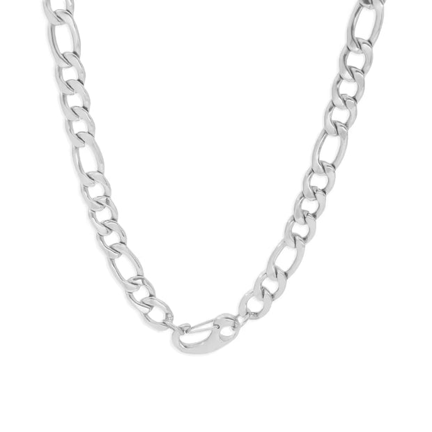 2 Styles High Quality Stainless Steel Chain Necklace 18K Gold Plated Unique Kidney Bead Clasp Neck Jewelry