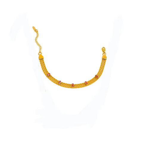 Vintage Collar Necklace Stainless Steel 18K Gold Plated Statement Clavicle Chain Mesh Chain Zircon Baguette Choker
