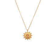 Wholesale Titanium Steel Necklace Set Tarnish Free Jewelry Natural Stone Zircon Pendant Necklace