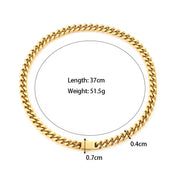 Valentine'S Day Gift Ideas 2024 Choker Necklace Set Hollow Zircon Stainless Steel Jewelry